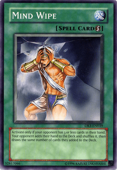 Mind Wipe [DR3-EN039] Common - POKÉ JEUX