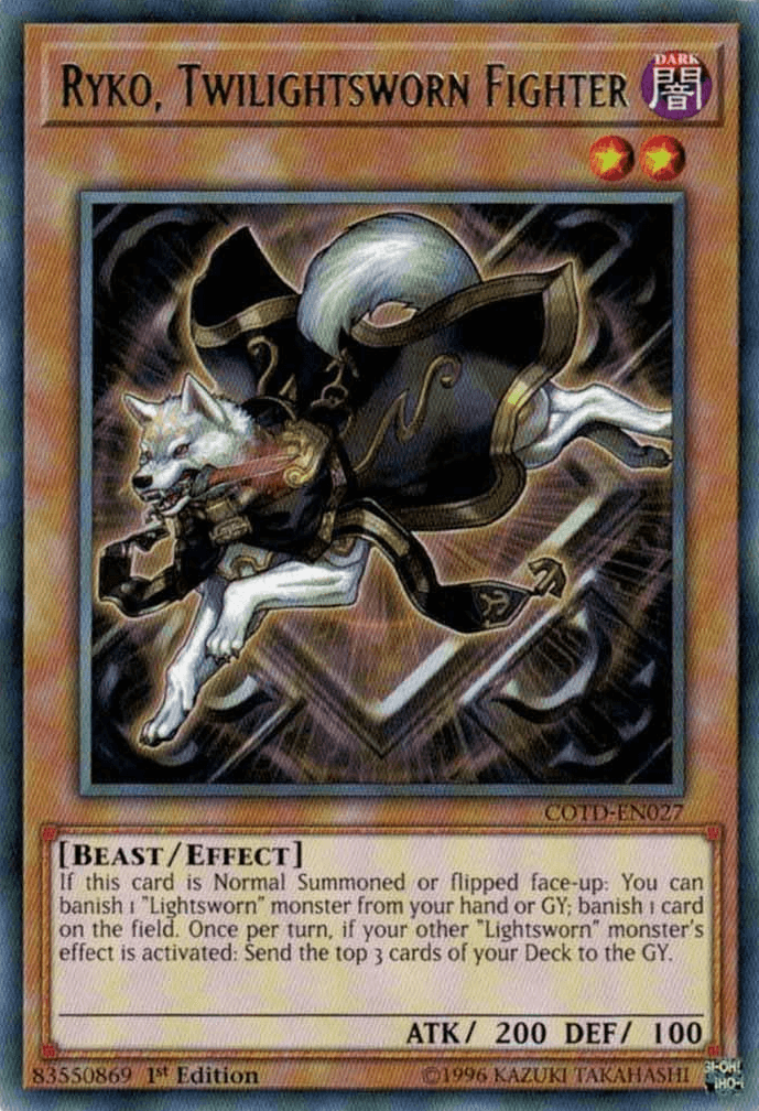 Ryko, Twilightsworn Fighter [COTD-EN027] Rare - POKÉ JEUX