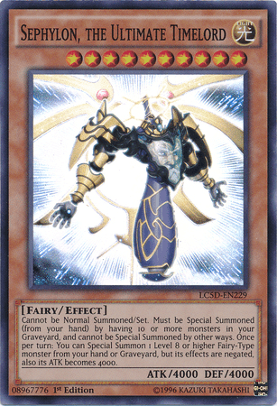 Sephylon, the Ultimate Timelord [LC5D-EN229] Super Rare - POKÉ JEUX