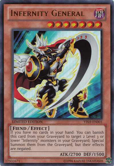 Infernity General [YF03-EN001] Ultra Rare - POKÉ JEUX