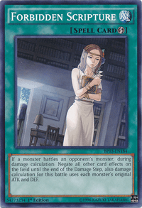 Forbidden Scripture [BP03-EN184] Common - POKÉ JEUX