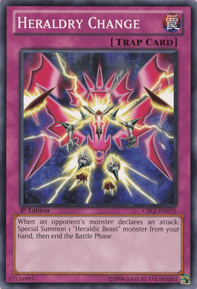 Heraldry Change [CBLZ-EN070] Common - POKÉ JEUX