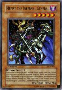 Mefist the Infernal General [DCR-066] Rare - POKÉ JEUX