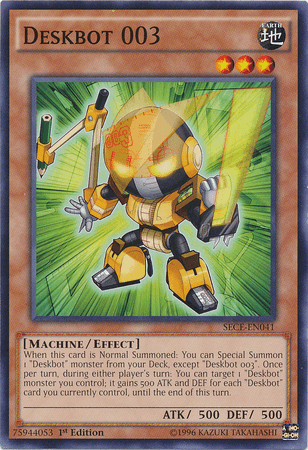 Deskbot 003 [SECE-EN041] Common - POKÉ JEUX