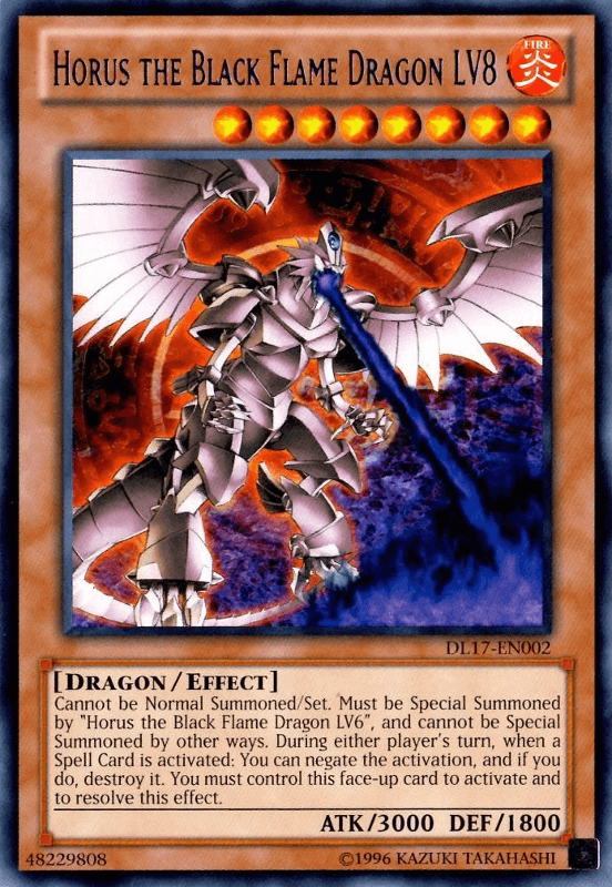 Horus the Black Flame Dragon LV8 (Purple) [DL17-EN002] Rare - POKÉ JEUX