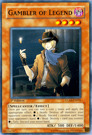 Gambler of Legend [GLAS-EN031] Common - POKÉ JEUX