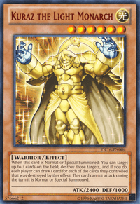 Kuraz the Light Monarch (Red) [DL16-EN004] Rare - POKÉ JEUX