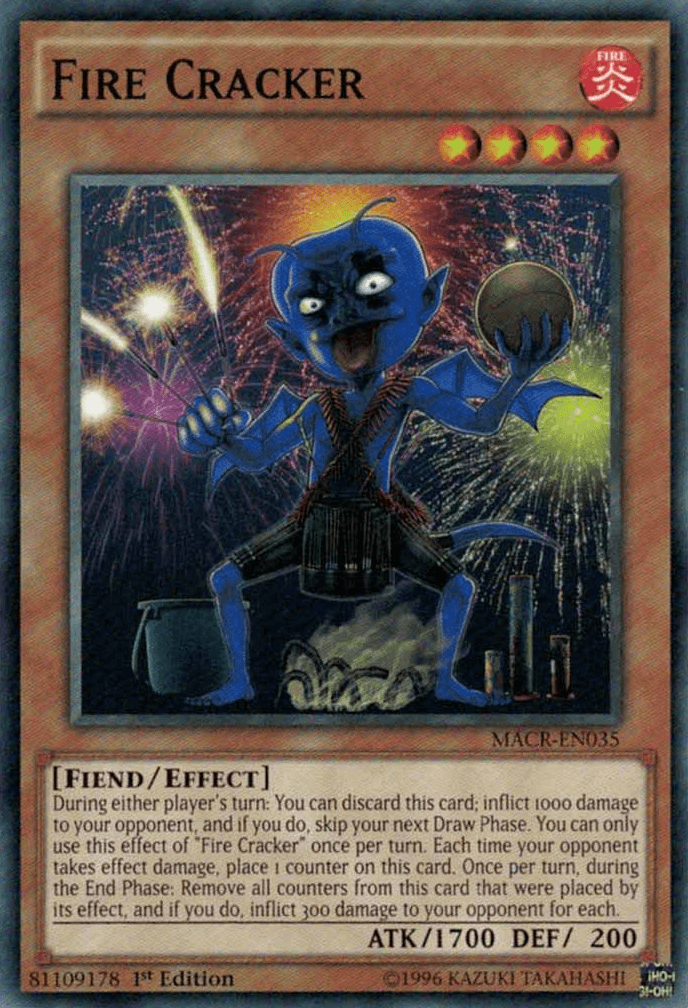 Fire Cracker [MACR-EN035] Common - POKÉ JEUX