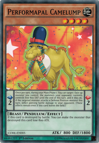 Performapal Camelump [CORE-EN005] Common - POKÉ JEUX