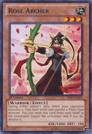 Rose Archer [PRIO-EN093] Rare - POKÉ JEUX