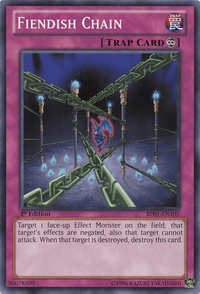 Fiendish Chain [BP01-EN105] Common - POKÉ JEUX