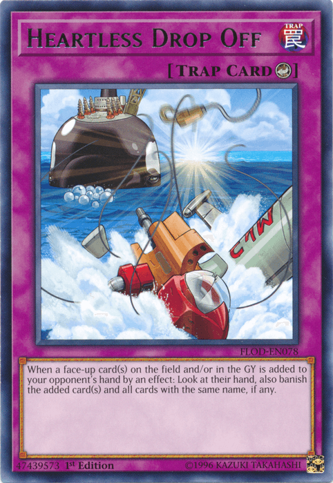 Heartless Drop Off [FLOD-EN078] Rare - POKÉ JEUX