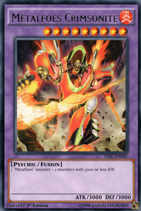 Metalfoes Crimsonite [TDIL-EN045] Rare - POKÉ JEUX