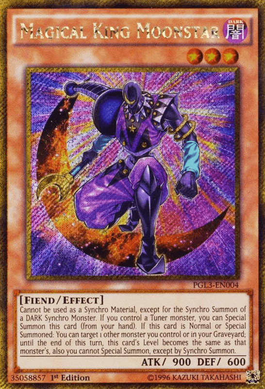 Magical King Moonstar [PGL3-EN004] Gold Secret Rare - POKÉ JEUX