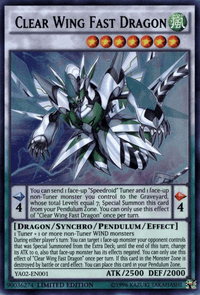 Clear Wing Fast Dragon [YA02-EN001] Ultra Rare - POKÉ JEUX