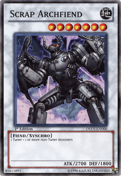 Scrap Archfiend [DREV-EN000] Super Rare - POKÉ JEUX