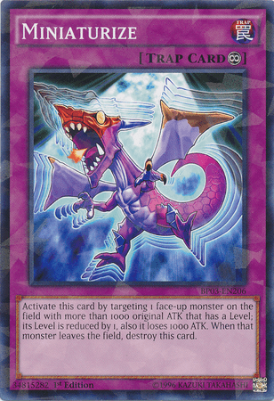 Miniaturize [BP03-EN206] Shatterfoil Rare - POKÉ JEUX