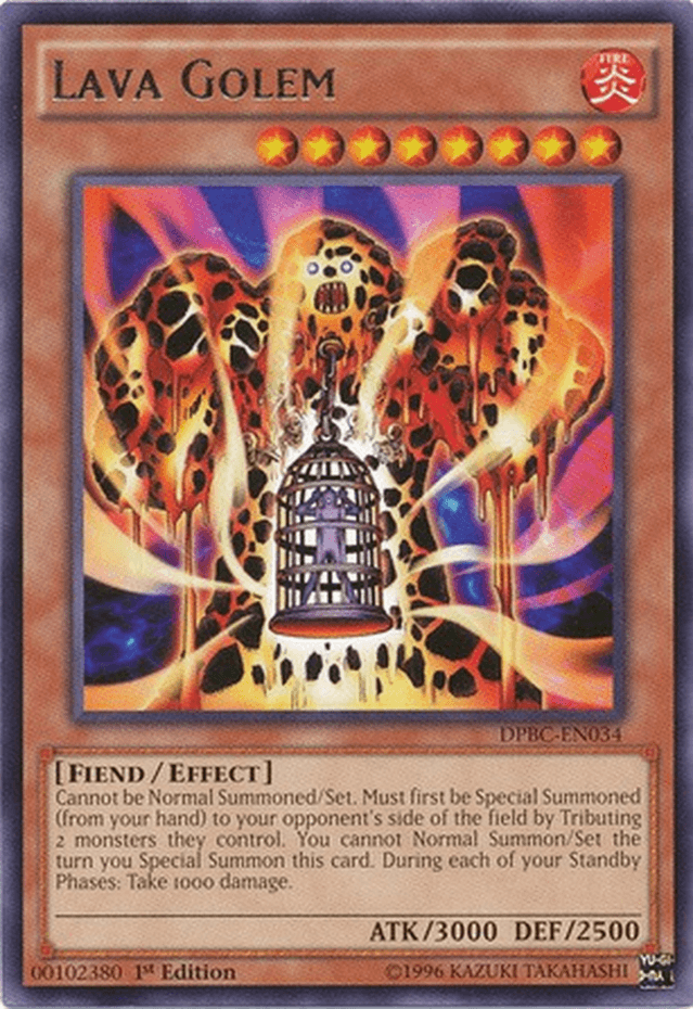 Lava Golem [DPBC-EN034] Rare - POKÉ JEUX