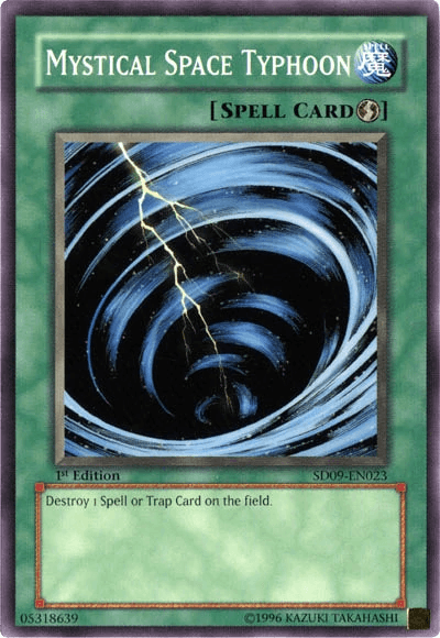 Mystical Space Typhoon [SD09-EN023] Common - POKÉ JEUX