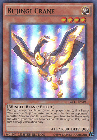 Bujingi Crane [CT11-EN005] Super Rare - POKÉ JEUX