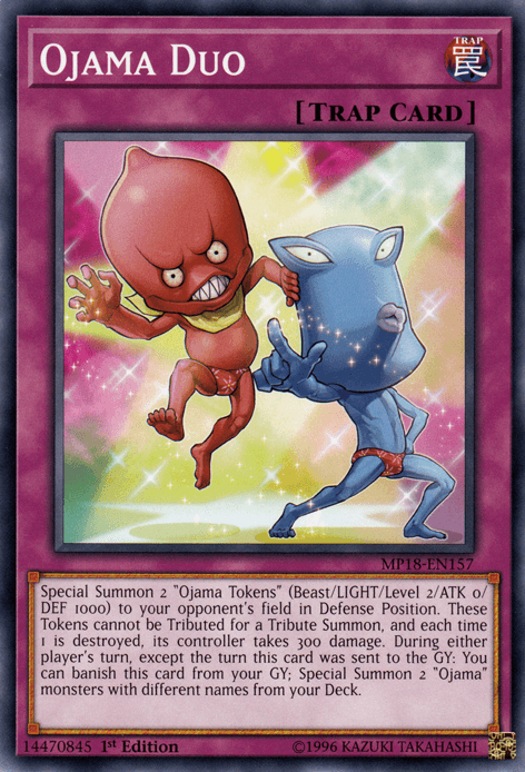 Ojama Duo [MP18-EN157] Common - POKÉ JEUX