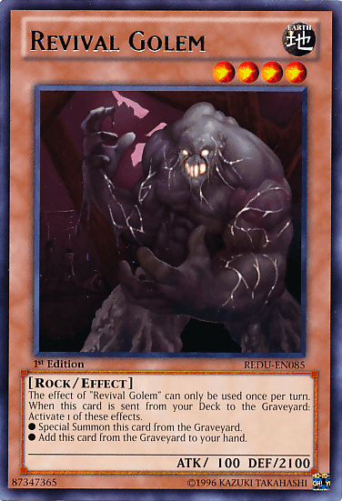 Revival Golem [REDU-EN085] Rare - POKÉ JEUX