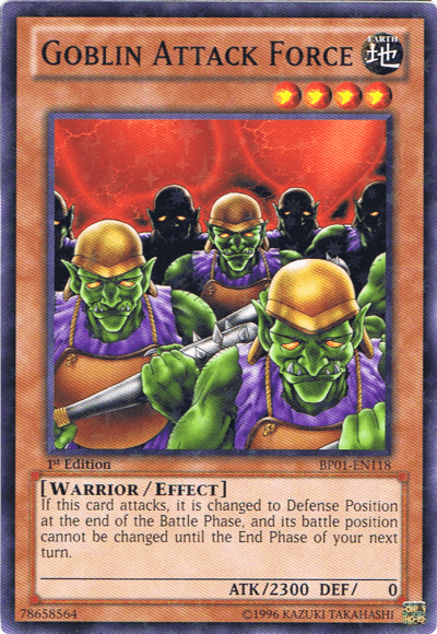 Goblin Attack Force [BP01-EN118] Starfoil Rare - POKÉ JEUX