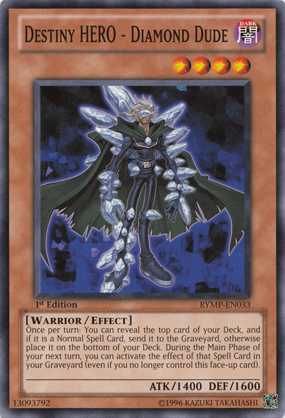 Destiny HERO - Diamond Dude [RYMP-EN033] Common - POKÉ JEUX