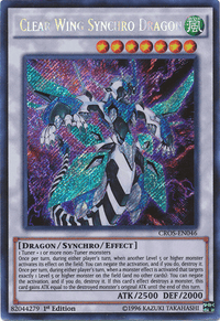 Clear Wing Synchro Dragon [CROS-EN046] Secret Rare - POKÉ JEUX