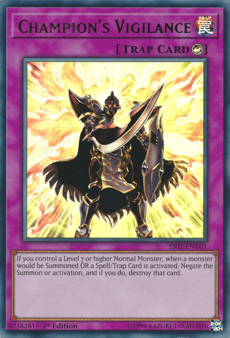 Champion's Vigilance [SS02-ENV01] Ultra Rare - POKÉ JEUX