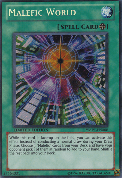 Malefic World [YMP1-EN008] Secret Rare - POKÉ JEUX