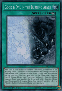 Good & Evil in the Burning Abyss [SECE-EN086] Super Rare - POKÉ JEUX