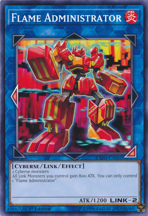Flame Administrator [EXFO-EN041] Common - POKÉ JEUX