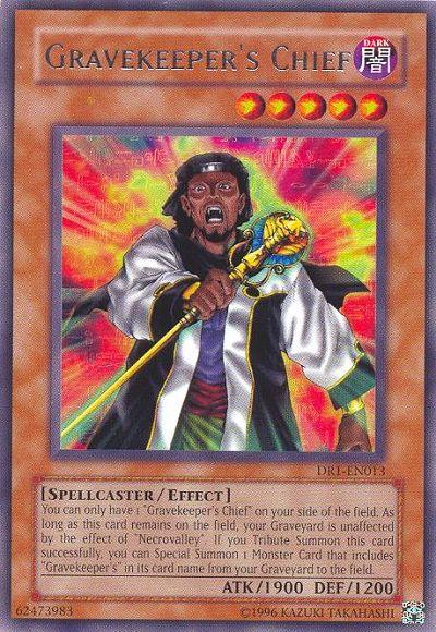 Gravekeeper's Chief [DR1-EN013] Rare - POKÉ JEUX