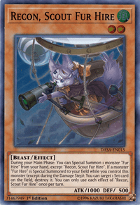 Recon, Scout Fur Hire [DASA-EN015] Super Rare - POKÉ JEUX