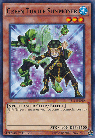 Green Turtle Summoner [YS14-EN020] Common - POKÉ JEUX