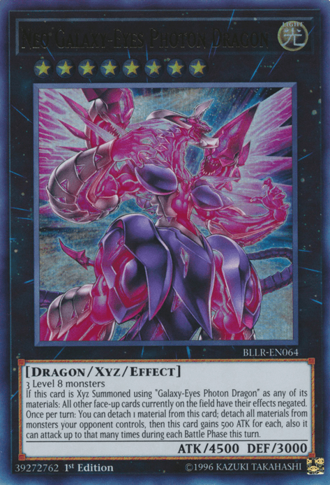 Neo Galaxy-Eyes Photon Dragon [BLLR-EN064] Ultra Rare - POKÉ JEUX