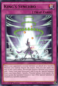 King's Synchro [DPDG-EN034] Rare - POKÉ JEUX