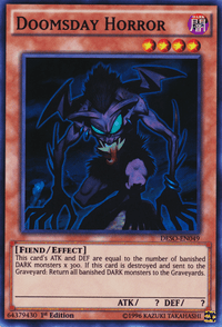 Doomsday Horror [DESO-EN049] Super Rare - POKÉ JEUX