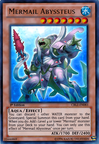 Mermail Abyssteus [CBLZ-EN083] Ultra Rare - POKÉ JEUX
