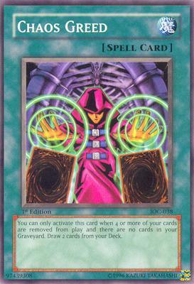 Chaos Greed [IOC-038] Common - POKÉ JEUX