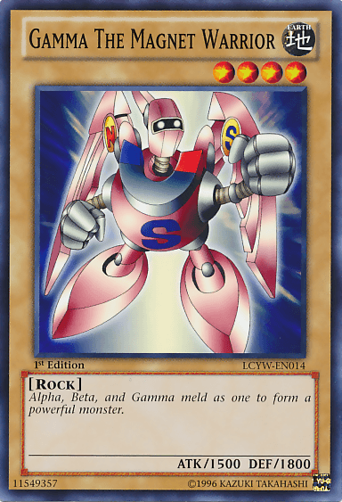 Gamma the Magnet Warrior [LCYW-EN014] Common - POKÉ JEUX