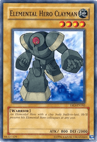 Elemental Hero Clayman [DR3-EN183] Common - POKÉ JEUX