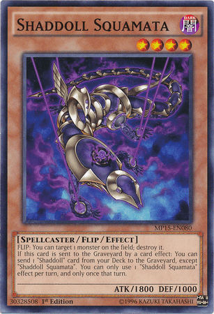 Shaddoll Squamata [MP15-EN080] Common - POKÉ JEUX