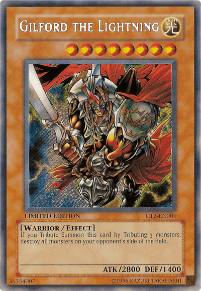 Gilford the Lightning [CT2-EN001] Secret Rare - POKÉ JEUX