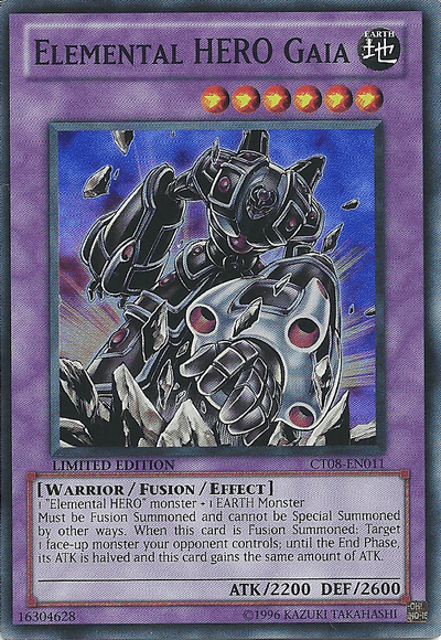 Elemental Hero Gaia [CT08-EN011] Super Rare - POKÉ JEUX