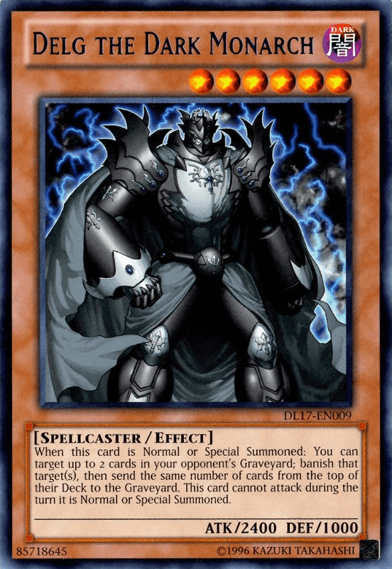 Delg the Dark Monarch (Purple) [DL17-EN009] Rare - POKÉ JEUX