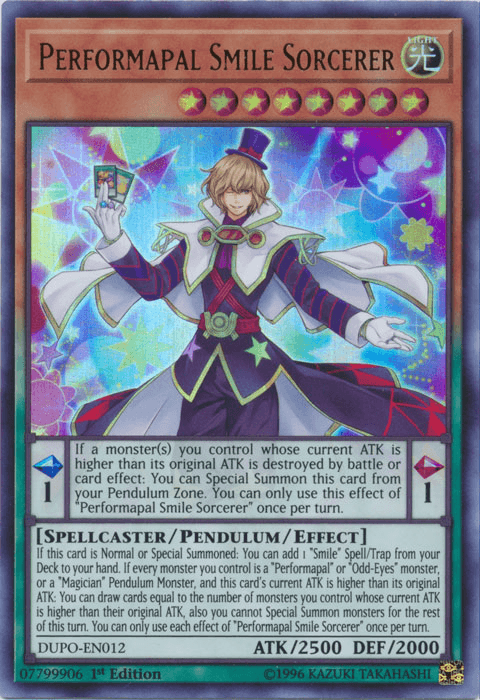 Performapal Smile Sorcerer [DUPO-EN012] Ultra Rare - POKÉ JEUX