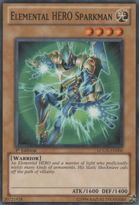 Elemental HERO Sparkman [LCGX-EN006] Common - POKÉ JEUX