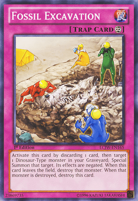 Fossil Excavation [LCJW-EN165] Common - POKÉ JEUX